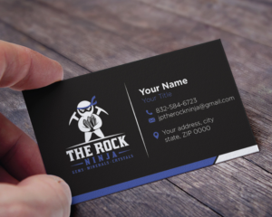 Design de Carte de Visite par Pictorial pour The Rock Ninja | Design #20297581