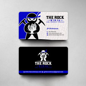 Diseño de Tarjeta de Presentación por chandrayaan.creative para The Rock Ninja | Diseño: #28564604