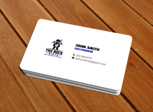 Business Card Design by chandrayaan.creative for The Rock Ninja | Design: #20321554