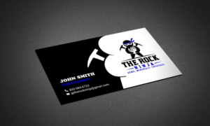 Business Card Design by chandrayaan.creative for The Rock Ninja | Design: #20323577