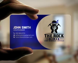 Business Card Design by chandrayaan.creative for The Rock Ninja | Design: #20323632