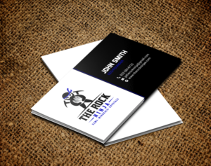 Business Card Design by chandrayaan.creative for The Rock Ninja | Design: #20323640