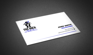 Business Card Design by chandrayaan.creative for The Rock Ninja | Design: #20324904
