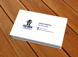 Business Card Design by chandrayaan.creative for The Rock Ninja | Design: #20324905