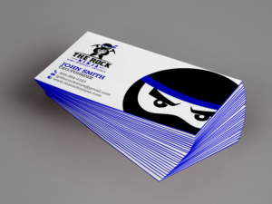 Business Card Design by chandrayaan.creative for The Rock Ninja | Design: #20324911
