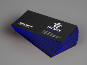 Business Card Design by chandrayaan.creative for The Rock Ninja | Design: #20324925
