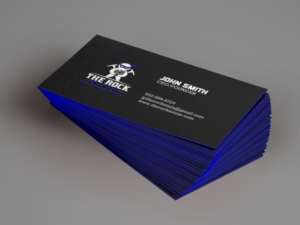 Business Card Design by chandrayaan.creative for The Rock Ninja | Design: #20324927