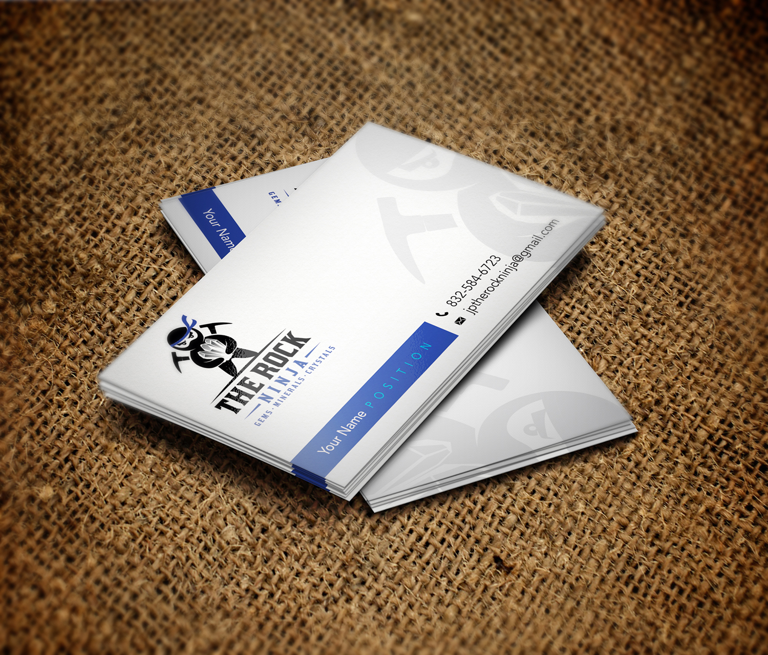 Design de Carte de Visite par dianpraditaputri pour The Rock Ninja | Design #20307159