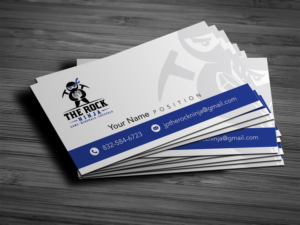 Design de Carte de Visite par dianpraditaputri pour The Rock Ninja | Design : #20307166