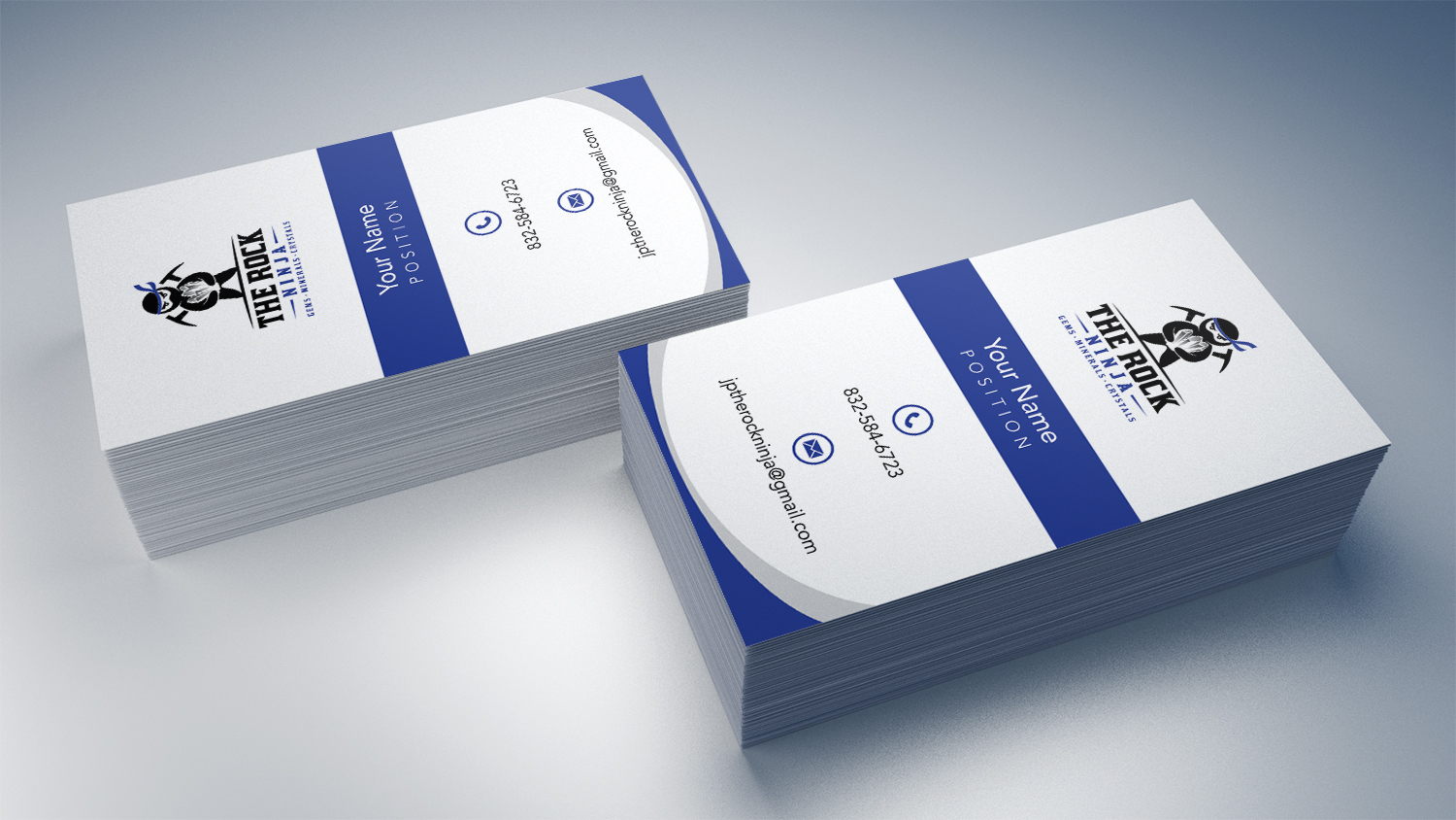 Design de Carte de Visite par dianpraditaputri pour The Rock Ninja | Design #20307176