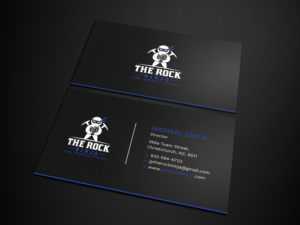 Business Card Design by Tripti Ranjan Gain for The Rock Ninja | Design: #20296647