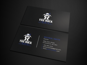 Business Card Design by Tripti Ranjan Gain for The Rock Ninja | Design: #20296648