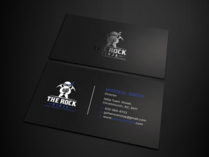 Business Card Design by Tripti Ranjan Gain for The Rock Ninja | Design: #20296650