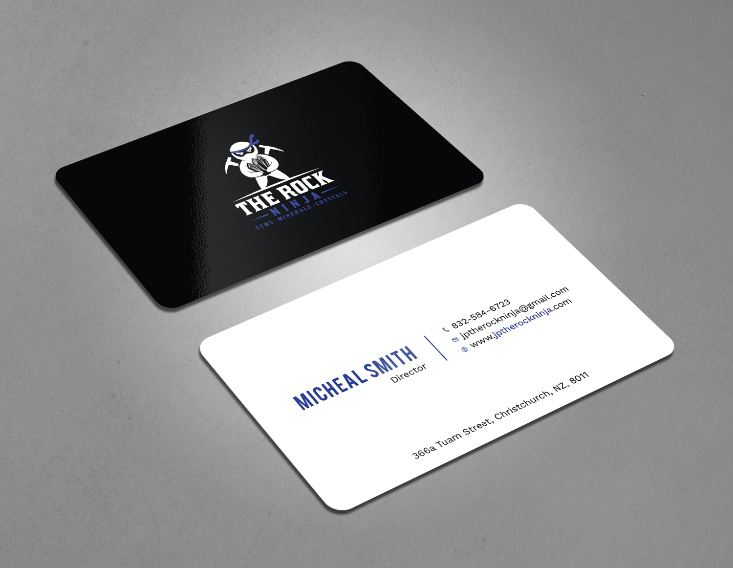 Business Card Design by Tripti Ranjan Gain for The Rock Ninja | Design #20296651