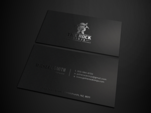 Business Card Design by Tripti Ranjan Gain for The Rock Ninja | Design: #20296654