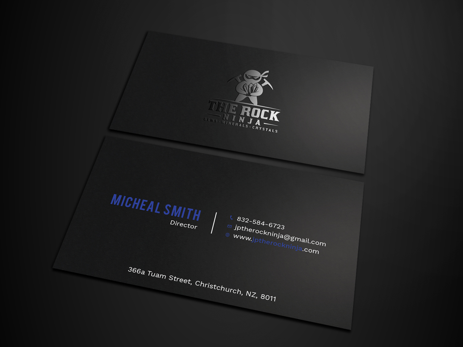 Visitenkarten-Design von Tripti Ranjan Gain für The Rock Ninja | Design #20296655