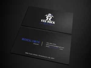 Business Card Design by Tripti Ranjan Gain for The Rock Ninja | Design: #20296657