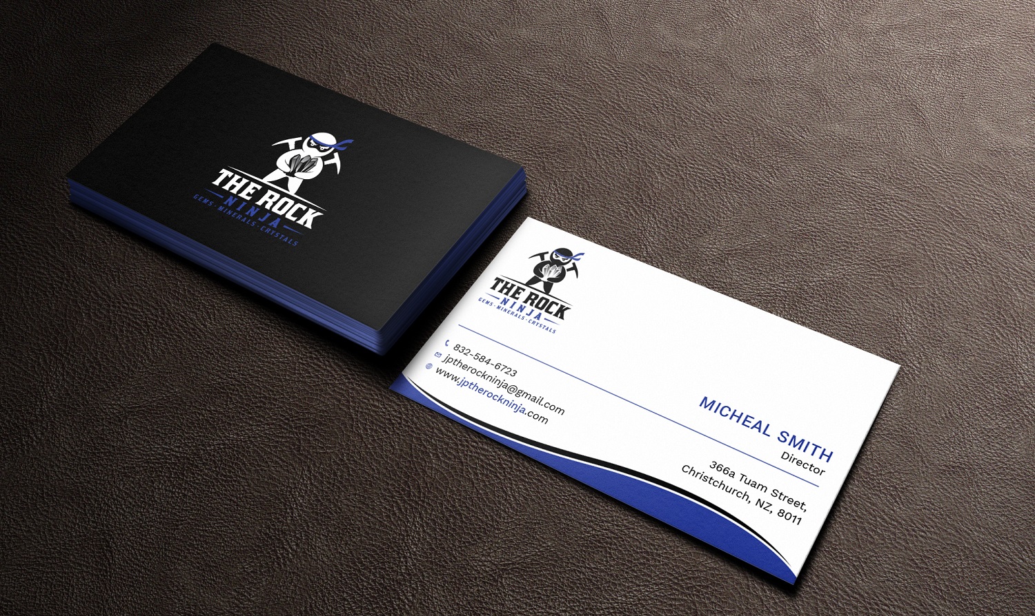Business Card Design by Tripti Ranjan Gain for The Rock Ninja | Design #20296670