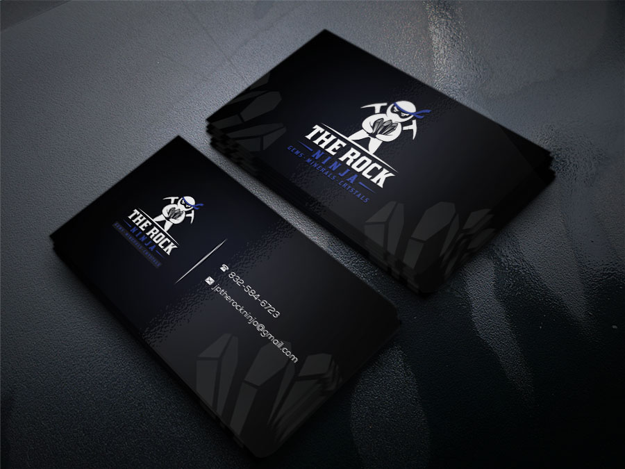 Visitenkarten-Design von nthamali85 für The Rock Ninja | Design #20335445