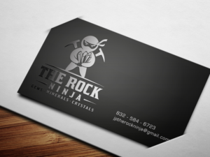 Business Card Design by Moumita_ for The Rock Ninja | Design: #20301403