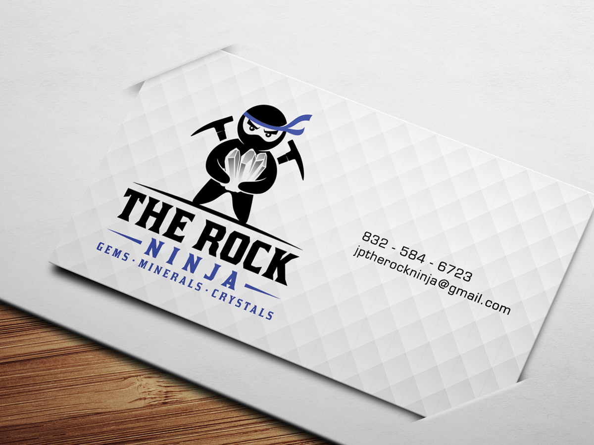 Business Card Design by Moumita_ for The Rock Ninja | Design #20309221