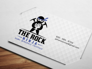 Business Card Design by Moumita_ for The Rock Ninja | Design: #20309221