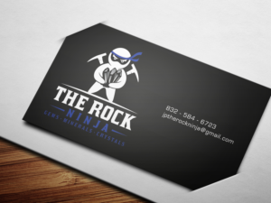 Business Card Design by Moumita_ for The Rock Ninja | Design: #20309223