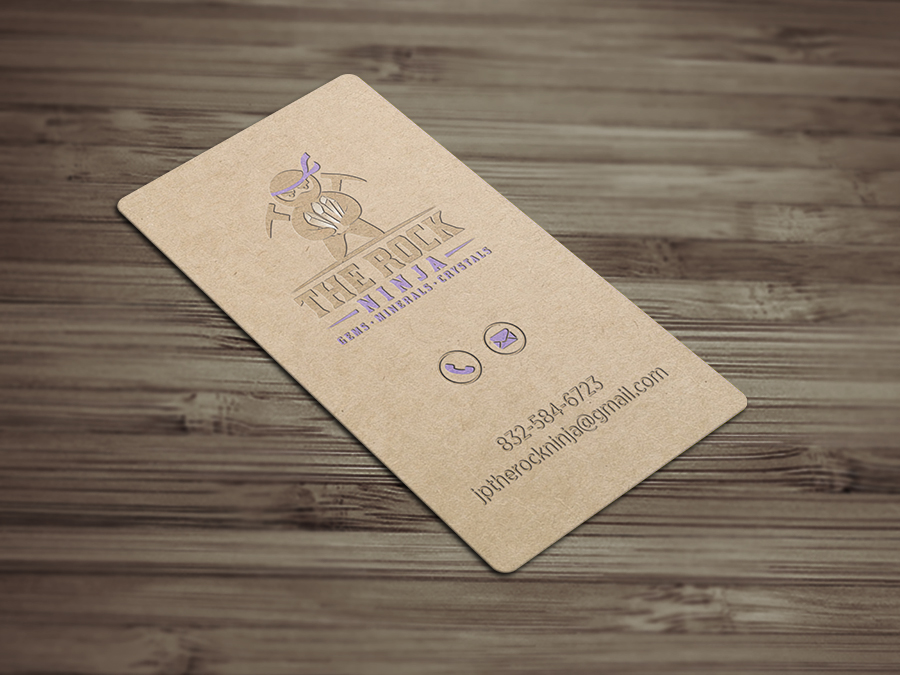 Design de Carte de Visite par Mustakim pour The Rock Ninja | Design #20332803