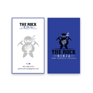 Design de Carte de Visite par Prabir Sikder pour The Rock Ninja | Design #20316562