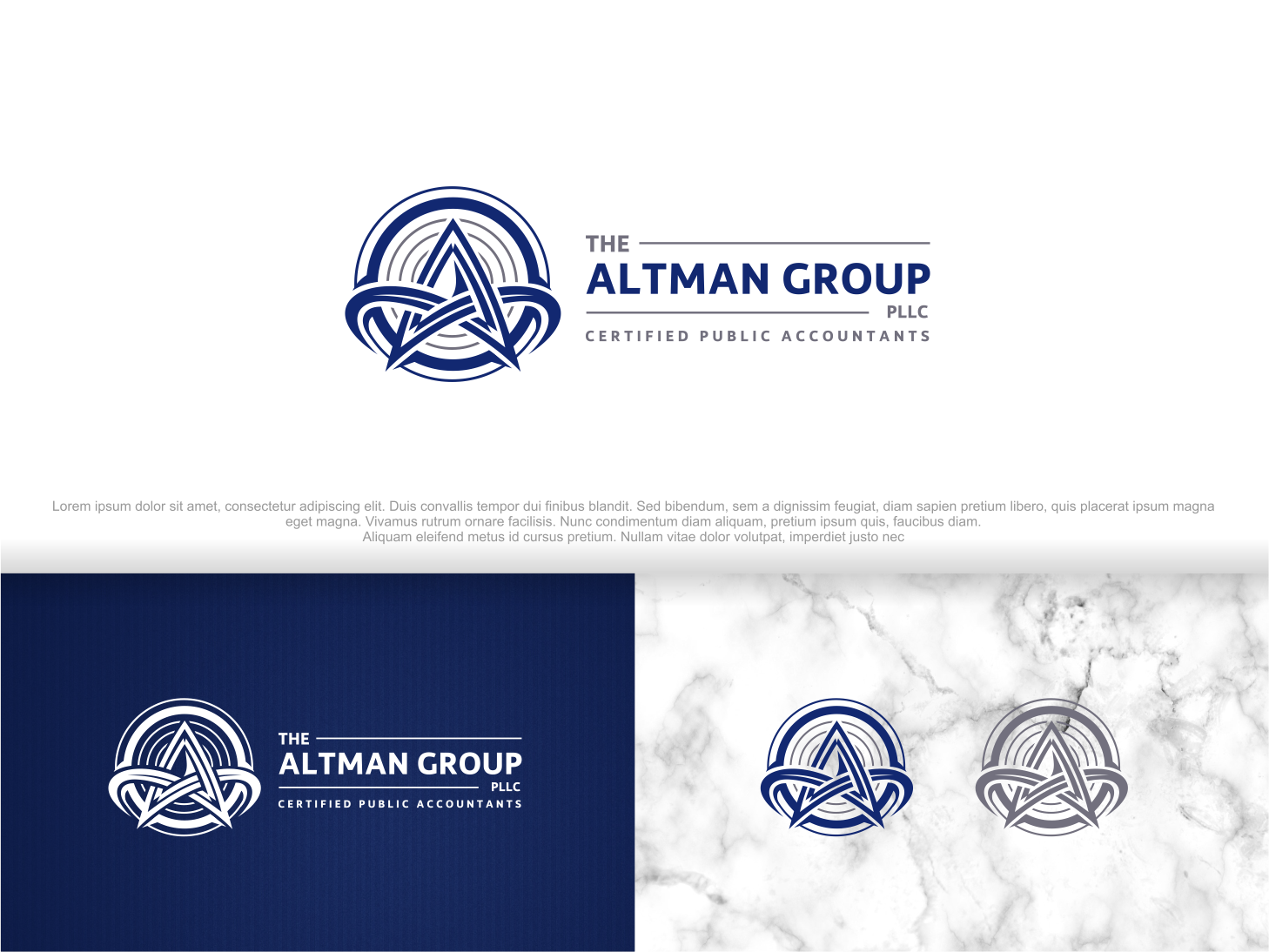 Logo Design by artswolf for The Altman Group PLLC | Design #20324346