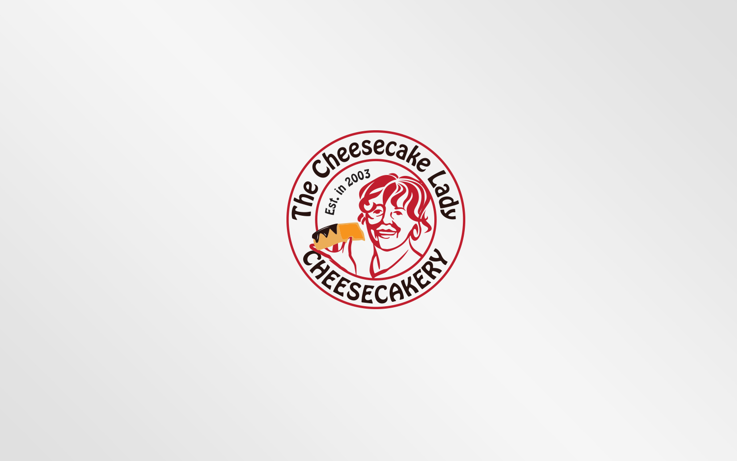 Logo Design by Grafactory for The Cheesecake Lady  | Design #20302987