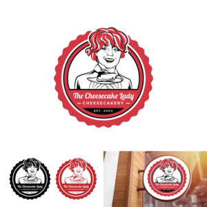 Design de Logo par zatsukiki pour The Cheesecake Lady  | Design : #20321503