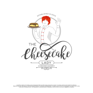 Design de Logo par TFSHcreatives pour The Cheesecake Lady  | Design : #20355762