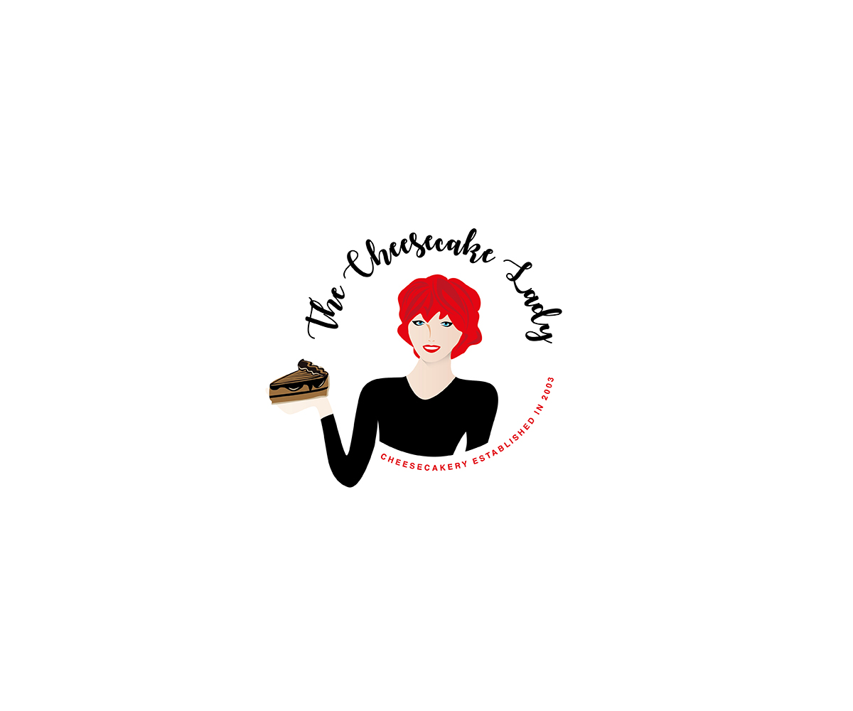 Logo Design by Grapi for The Cheesecake Lady  | Design #20333044