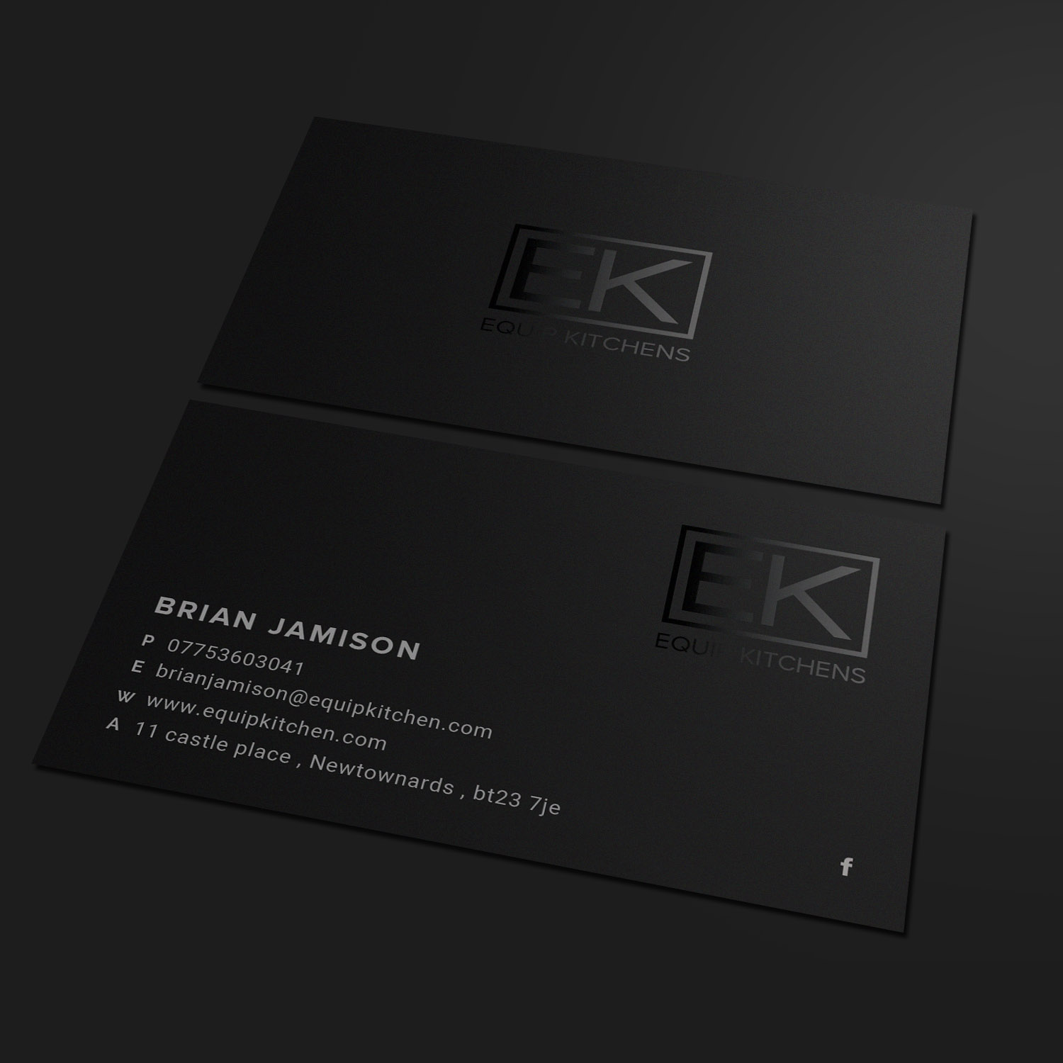 Professional, Upmarket, Interior Design Business Card Design for ek ...
