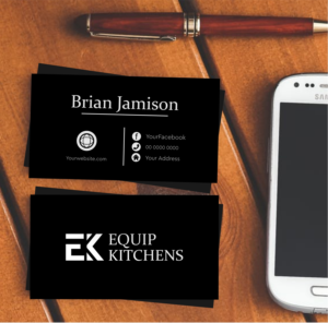 Business Card Design by zatsukiki for equip kitchens | Design #20342210