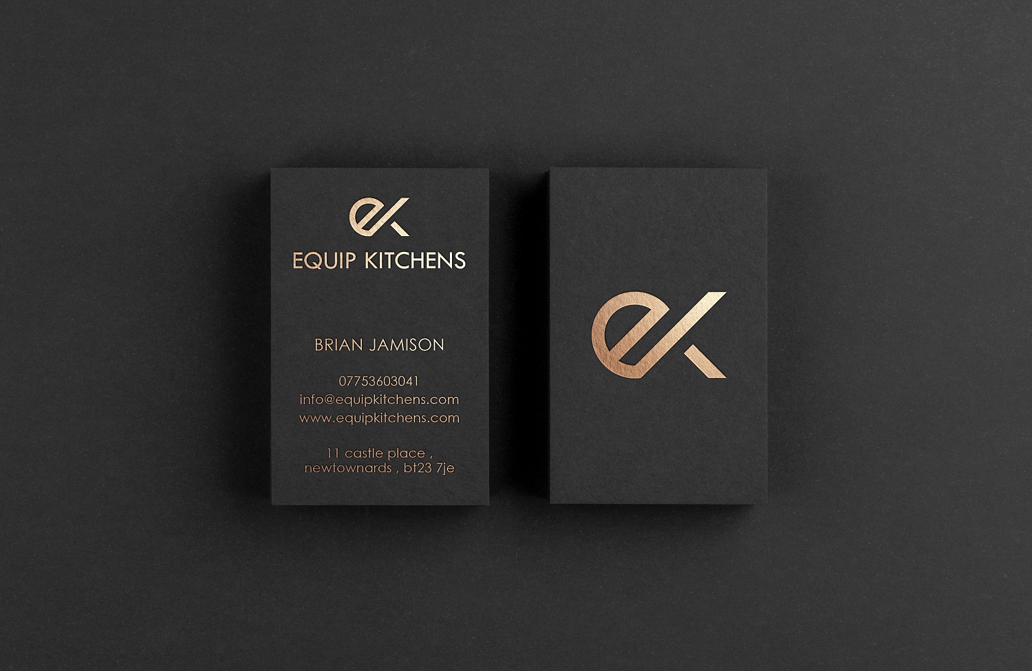 Diseño de Tarjeta de Presentación por Tripti Ranjan Gain para equip kitchens | Diseño #20312803