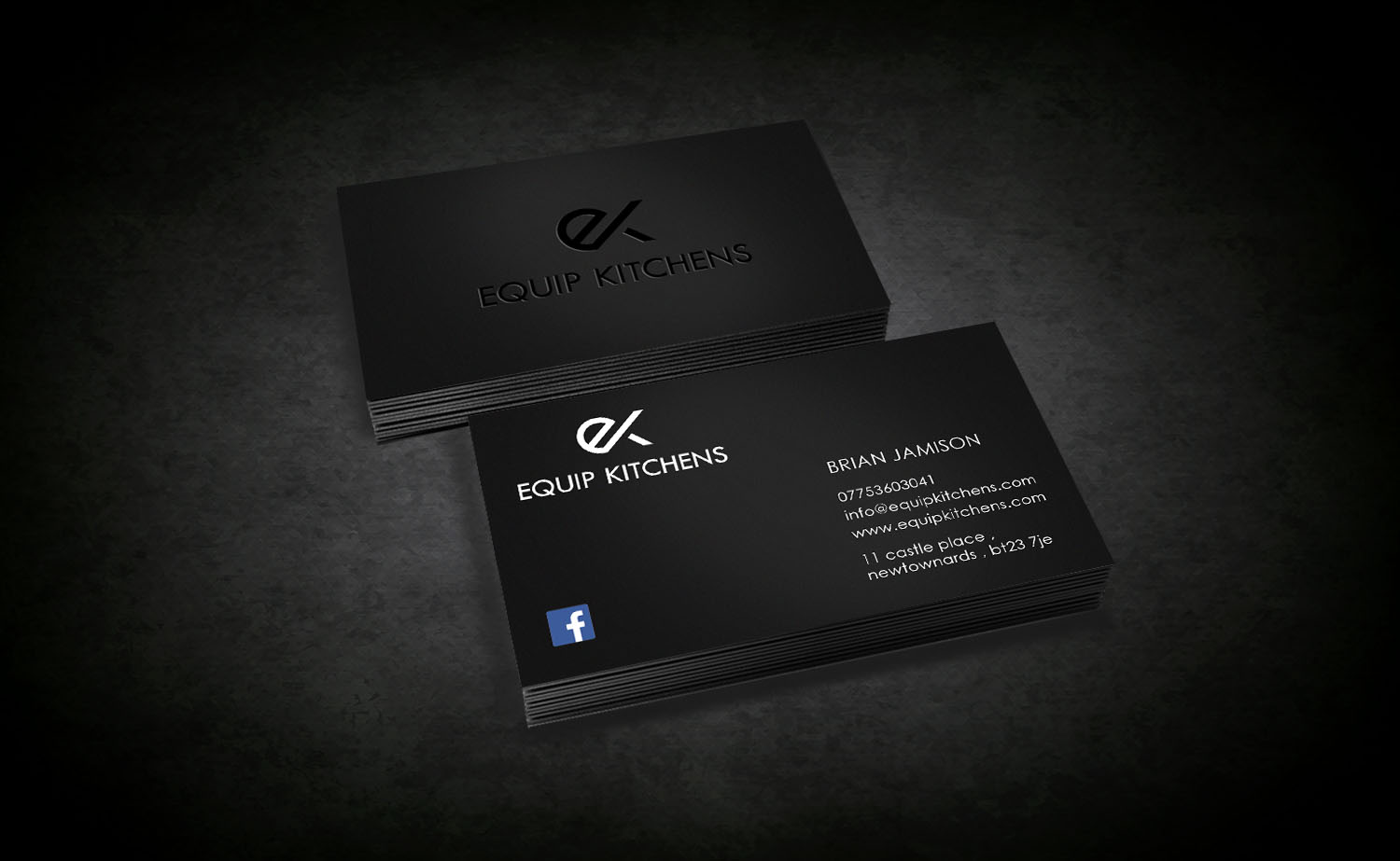 Diseño de Tarjeta de Presentación por Tripti Ranjan Gain para equip kitchens | Diseño #20312804