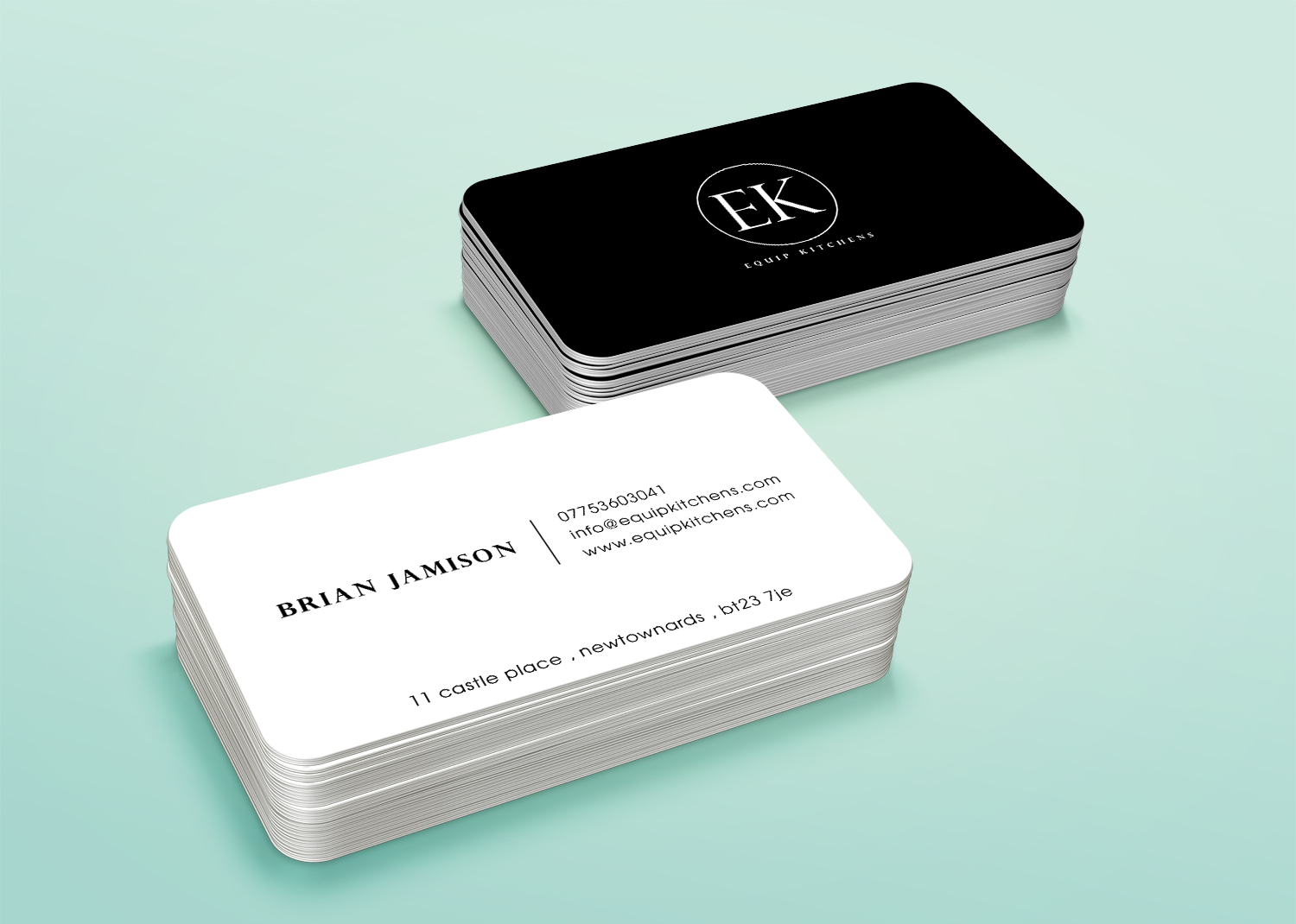 Diseño de Tarjeta de Presentación por Tripti Ranjan Gain para equip kitchens | Diseño #20312851