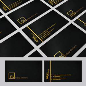  ek . equip kitchens | Business Card Design by vcreatived