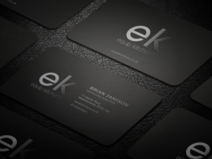  ek . equip kitchens | Business Card Design by SyncFuse™ Solutions