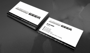 Visitenkarten-Design von Pawana Designs für Audio Geer, Inc | Design #20301542
