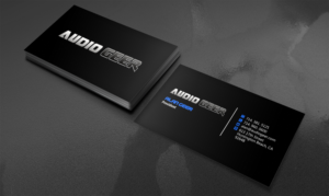Visitenkarten-Design von Pixi Dust für Audio Geer, Inc | Design: #20301587