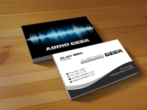 Business Card Design by Creations Box 2015 for Audio Geer, Inc | Design: #20299286