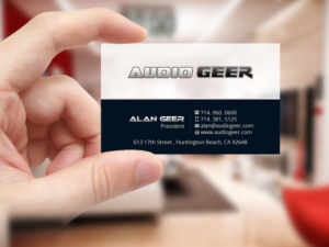 Business Card Design by Creations Box 2015 for Audio Geer, Inc | Design: #20299292