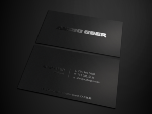 Business Card Design by Tripti Ranjan Gain for Audio Geer, Inc | Design: #20306962