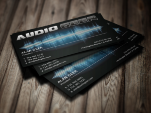 Business Card Design by Tripti Ranjan Gain for Audio Geer, Inc | Design: #20306977