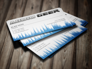 Business Card Design by Tripti Ranjan Gain for Audio Geer, Inc | Design: #20306978