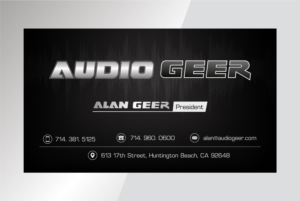 Audio Geer business card | Business Card Design by vcreatived
