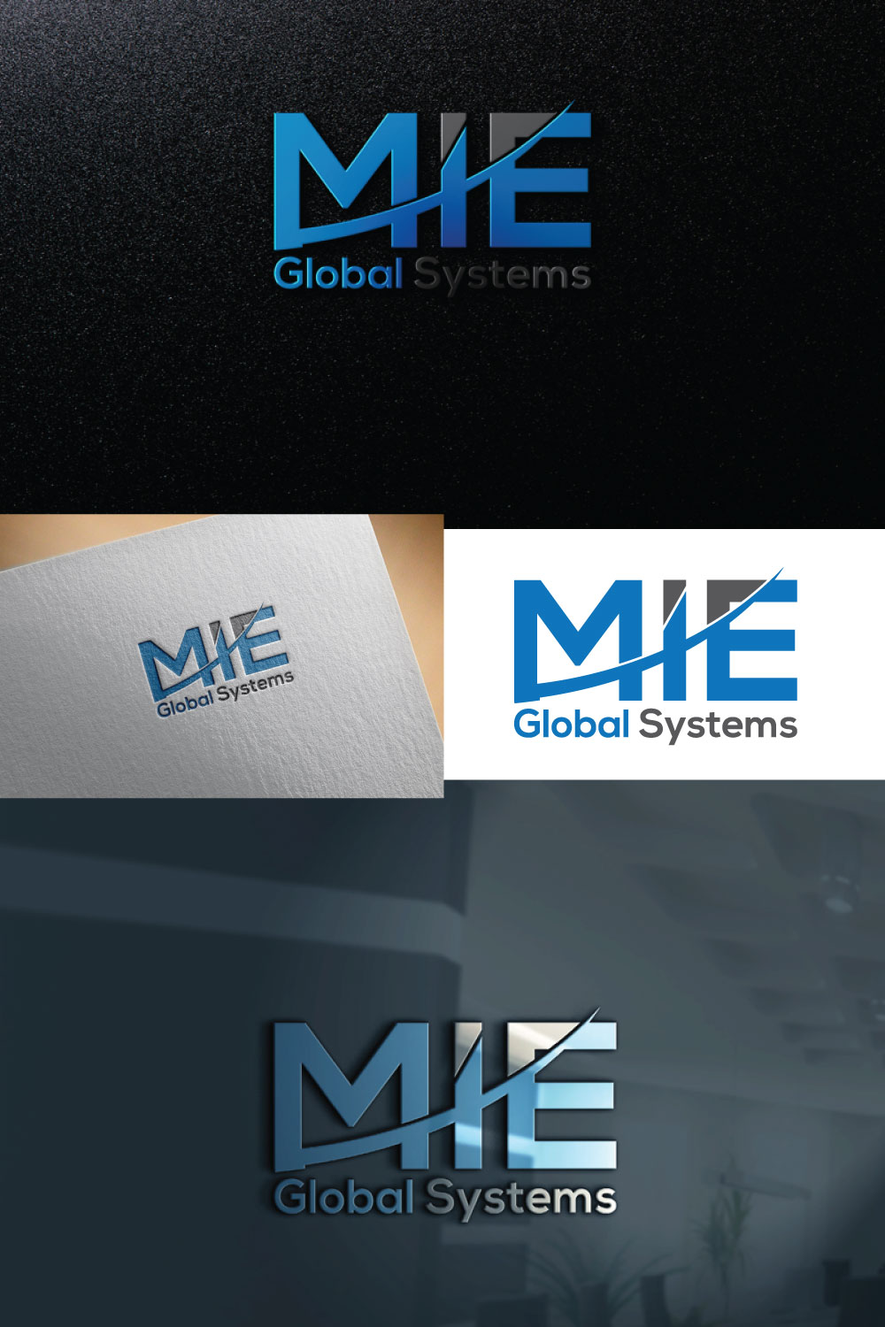 Logo Design by Bismillahir Rahmanir Rahim for MIE Global Systems | Design #20314139